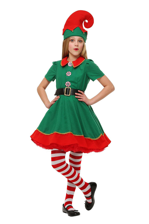Christmas Holiday Elf Costume For Women And Girls Nalagila 