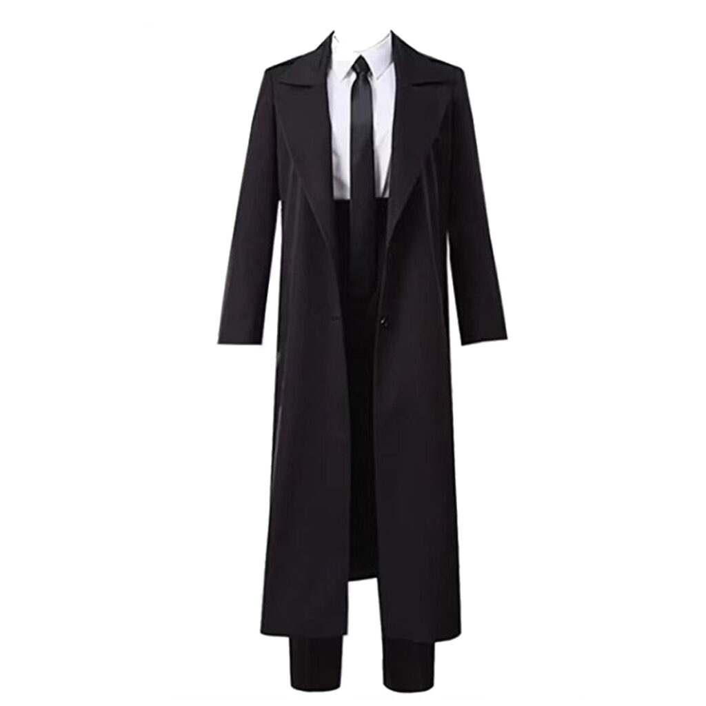 Chainsaw Man: Makima (Black Trench Coat) Cosplay Costume – NalaGila