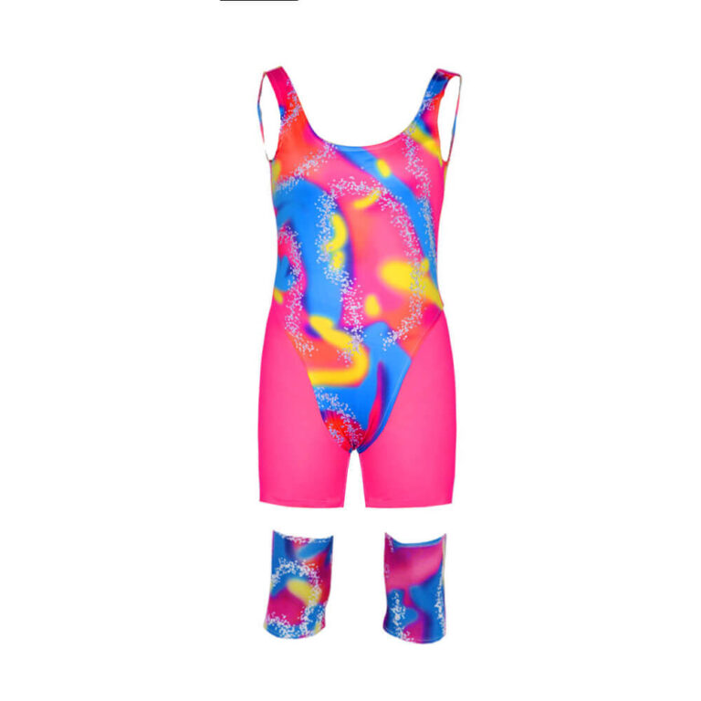 Fashion Ken Rollerblade Costume 80s Workout Margot Robbie and Ryan ...