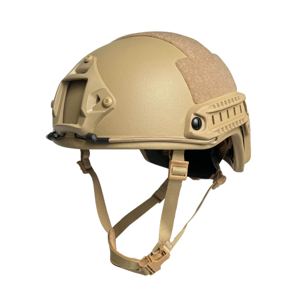 Kevlar Ballistic FAST Helmet NIJ IIIA Bulletproof Helmet High Cut ...