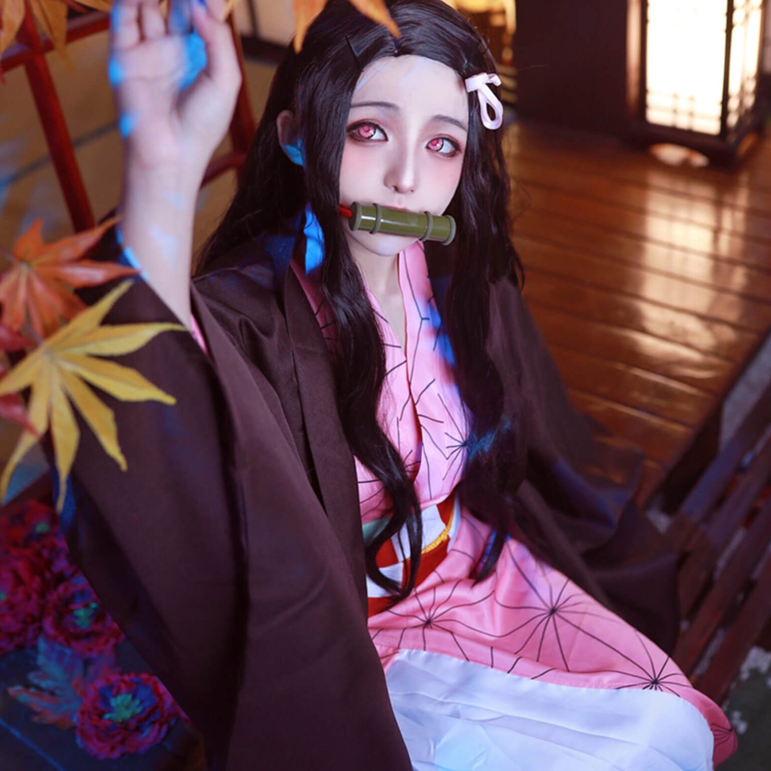 nezuko-kamado-costume-halloween-cosplay-dress-outfit-full-set-for-kids