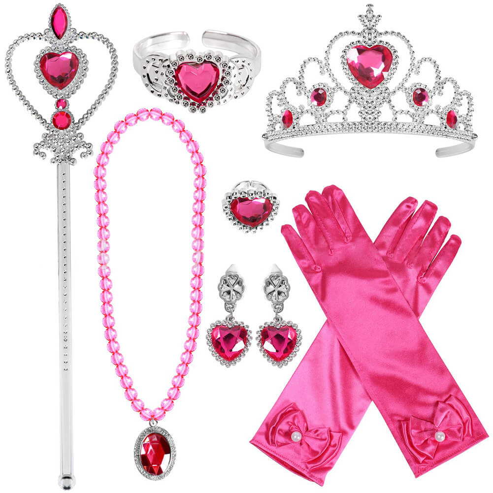 Princess Dress Up Accessories Halloween Cosplay 7PCS Set – NalaGila
