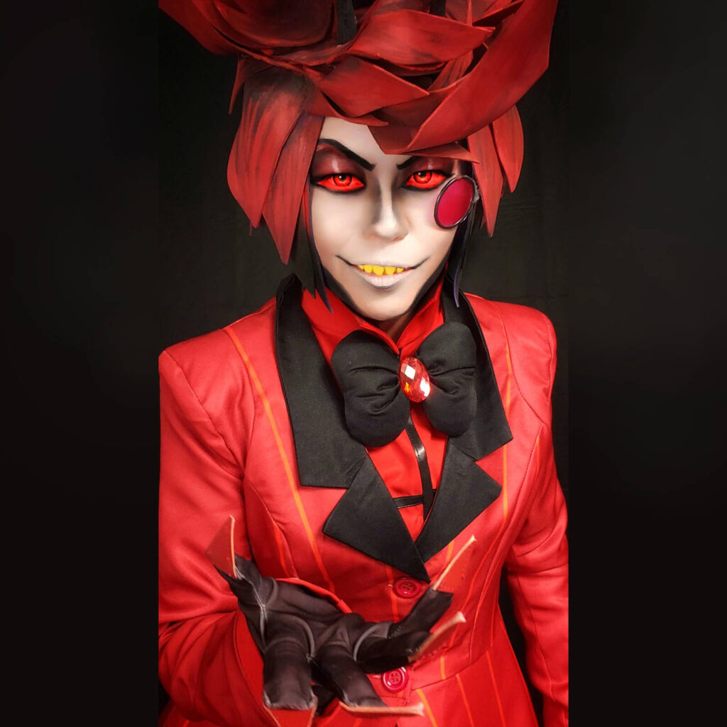 Adult Alastor Cosplay Costume Hazbin Hotel Outfit Radio Demon Cosplay ...