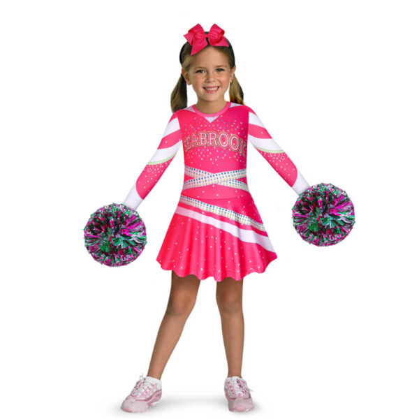 Cheerleader Cosplay Costume Girls Fancy Dress Halloween Party Outfit ...