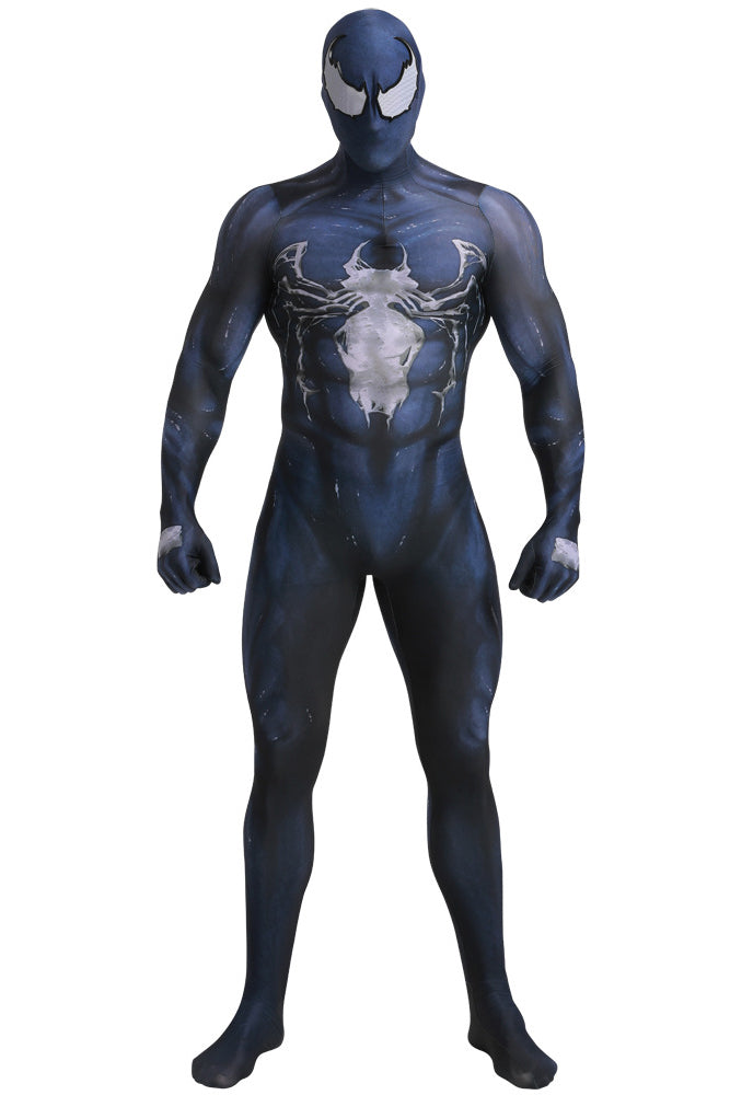 Black Venom Suit Zentai Cosplay Costume for Halloween – NalaGila