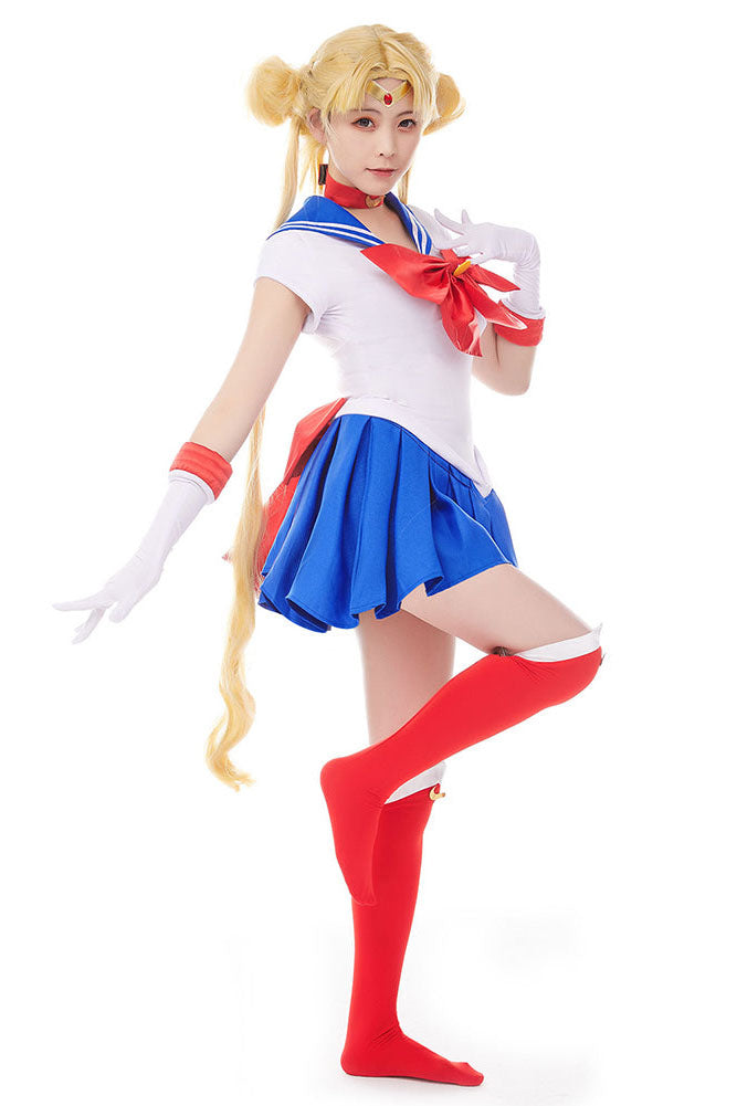 Sailor Moon Tsukino Usagi Dress Halloween Costume – NalaGila