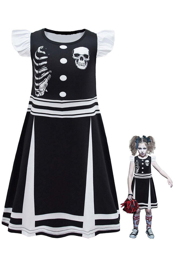 Zombies Cheer Leading Dress Costume For Halloween – NalaGila