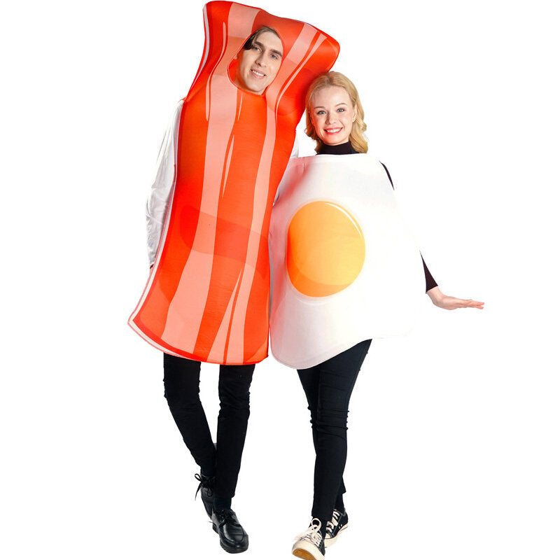 Bacon and Egg Couple Costumes for Halloween – NalaGila