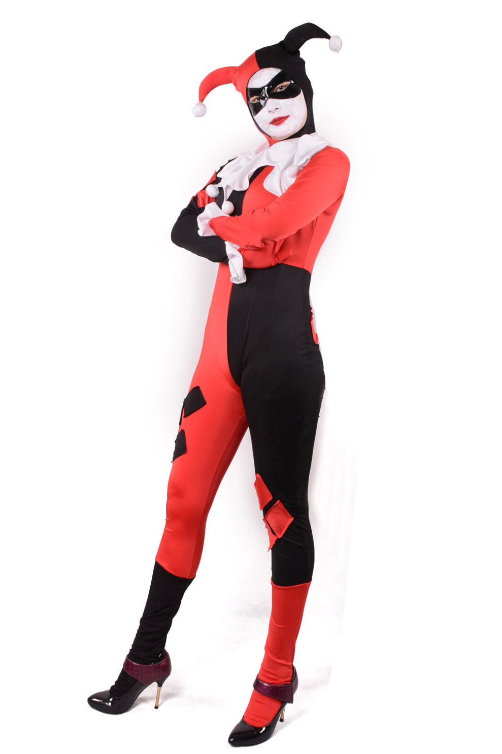 Harley Quinn Jester Outfit Costume – NalaGila