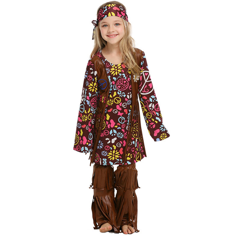 Girls’ Hippie Dress Costume – NalaGila