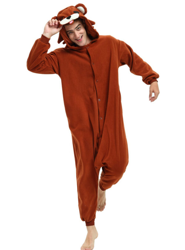 Pedobear Brown Bear Onesie For Adults and Teenagers – NalaGila