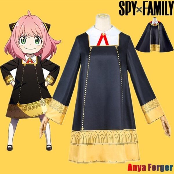 Spy x Family Anya Forger Cosplay Costume – NalaGila